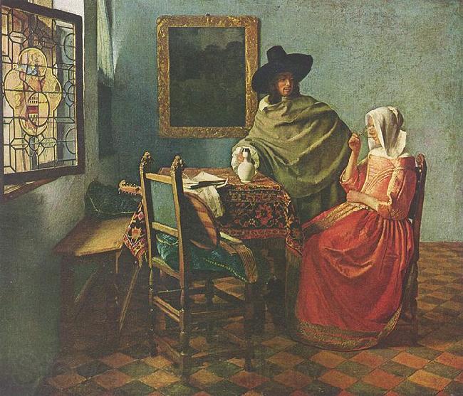 Johannes Vermeer Wine Glass